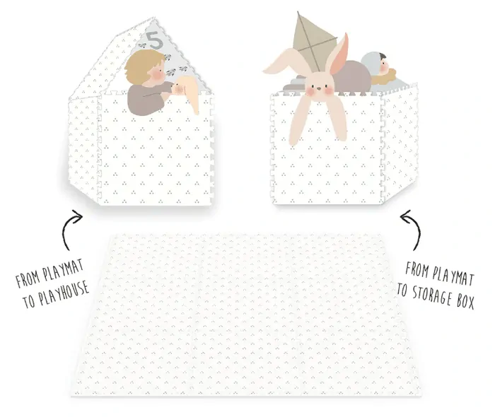 Podložky/domčeky 3v1 Play&Go