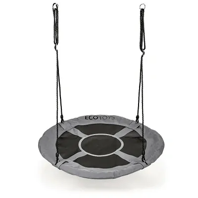 Hojdaci kruh Ecotoys, sivý - 110 cm, nosnosť 150 kg