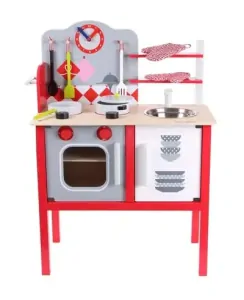 Drevená kuchynka s vybavením - výška 75 cm