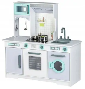 Veľká drevená kuchyňa s doplnkami Ecotoys