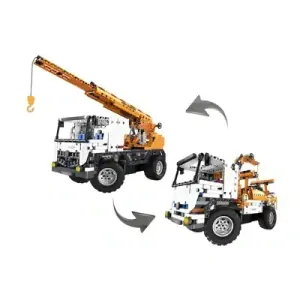 Stavebnica Technic na diaľkové ovládanie - Žeriav 838 ks