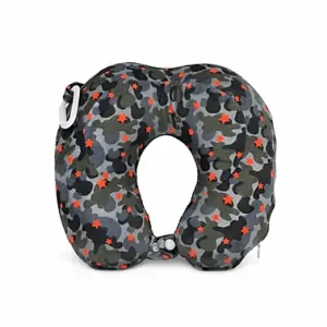 Hugger - Ergonomický cestovný vankúš Desert Star Camo