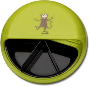 Desiatový box Snack Disc Carl Oscar - Lime