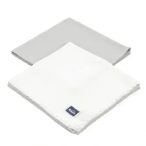 La Millou - 2ks mušelínové plienky - Stone/Off white