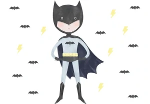 Samolepka na stenu - Super Hero