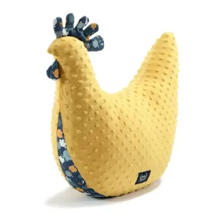 La Millou - Luxusný multifunkčný vankúš Grandma Dana's Hen - Honey/French Bleu Jardin