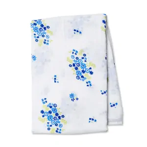 Bambusovo - mušelínová zavinovačka / plienka Lulujo - Vintage flower 120 x 120 cm