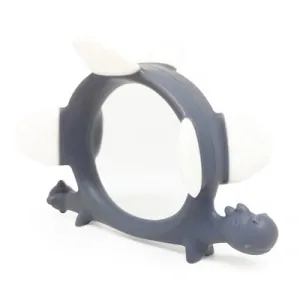 Hryzátko Smily Mia Dinosaurus - Grey