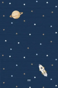 Kaučuková hracia podložka Gugu BIG - Nighty Space