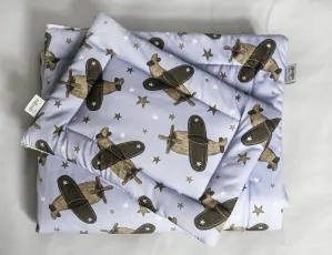 Súprava prikrývky a vankúša GUGU the Hero - Fly high