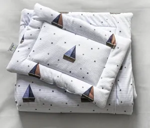 Súprava prikrývky a vankúša GUGU the Hero - Little Sailor
