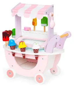 Didaktické chodítko Zmrzlinový stánok - Ecotoys