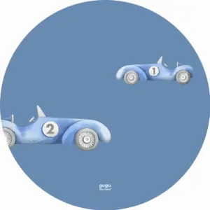 Kaučuková hracia podložka PRIME Gugu the Hero - Racing cars CIRCLE