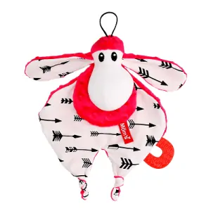 Maznacia hračka s hryzátkom Mom´s Care - Sheepi ružová