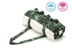 La Millou - Luxusná nepremokavá pikniková deka XL - Botanical/Ecru