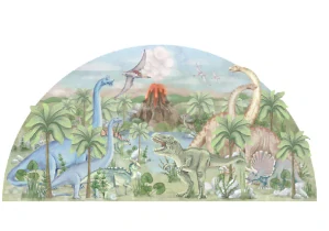 Samolepka na stenu - Svet dinosaurov
