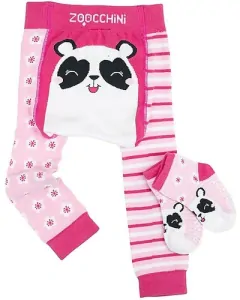 Zoocchini Legíny a ponožky - Panda, 6-12 m.
