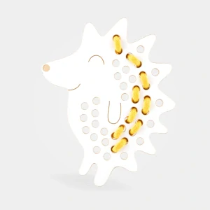 Drevená prevliekacia hračka - Ježko