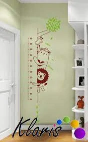 Samolepky na stenu meter - A Kuku (levá strana) 190x60 cm