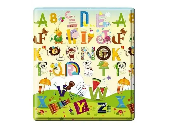 Hracia podložka Lalalu Premium Small Obojstranná - Happy Birthday 140 x 140 cm