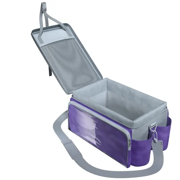 Cestovná taška a organizér Tuloko - fialová farba