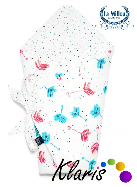 La Millou - Luxusná zavinovačka Boho Neon Arrows & Boho Neon Drops