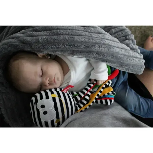 Chobotnička s rolničkou Mom´s Care - pruhovaná