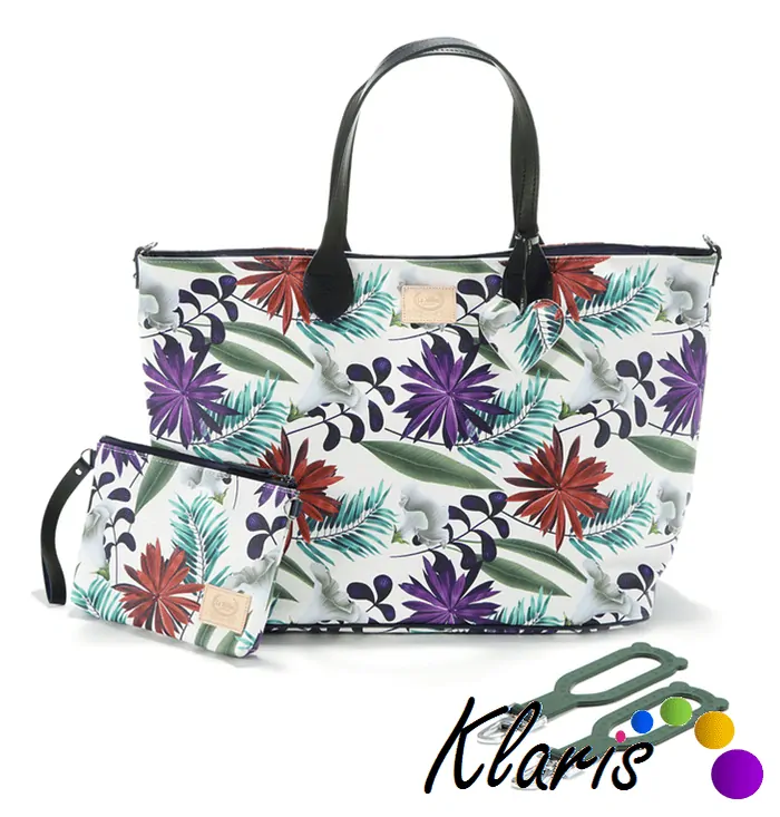 La Millou Kabelka a taštička Feeria Medium Premium - Botanic Garden