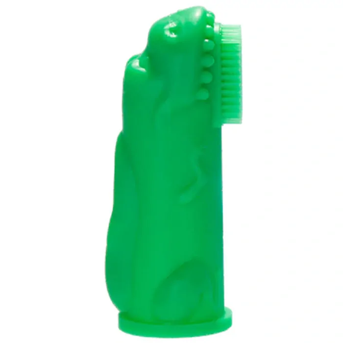 Silikónová zubná kefka The Brushies - Dino