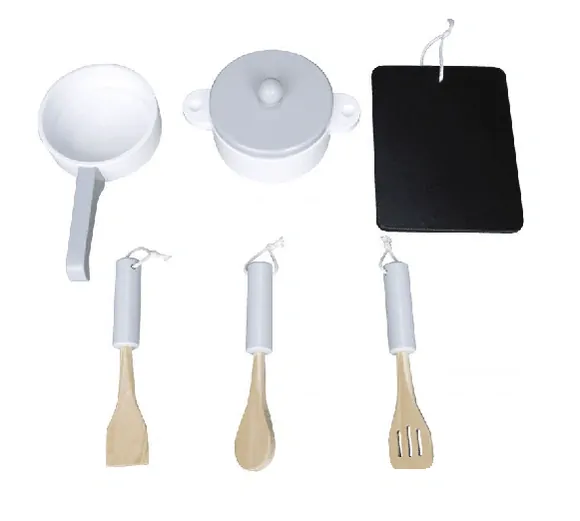 Drevená sada kuchynského náčinia Ecotoys