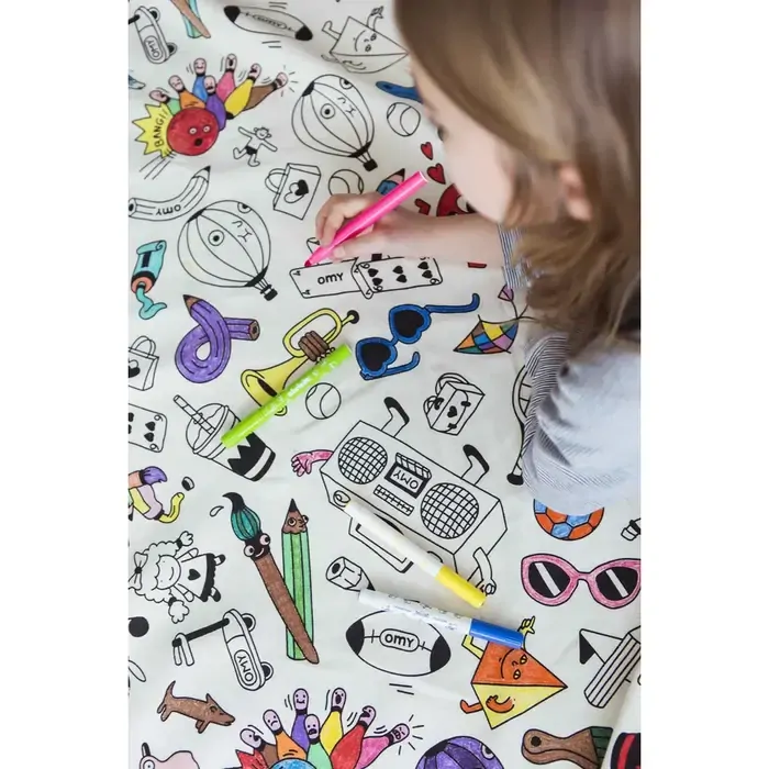 Vak na hračky / podložka na hranie Play&Go - Omy Paris