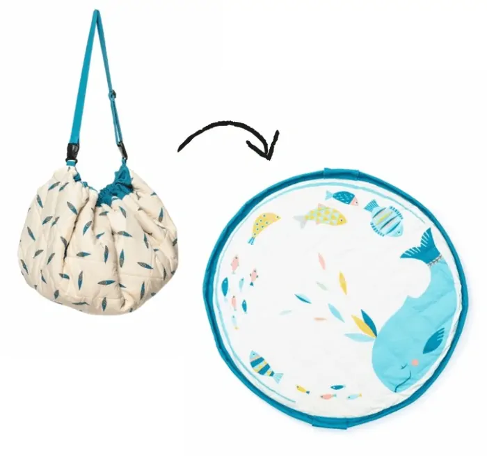 Vak na hračky / podložka na hranie Play&Go Soft - Moulin Roty Olga