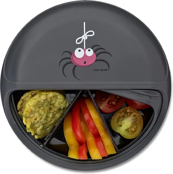 Desiatový box Snack Disc Carl Oscar - Grey