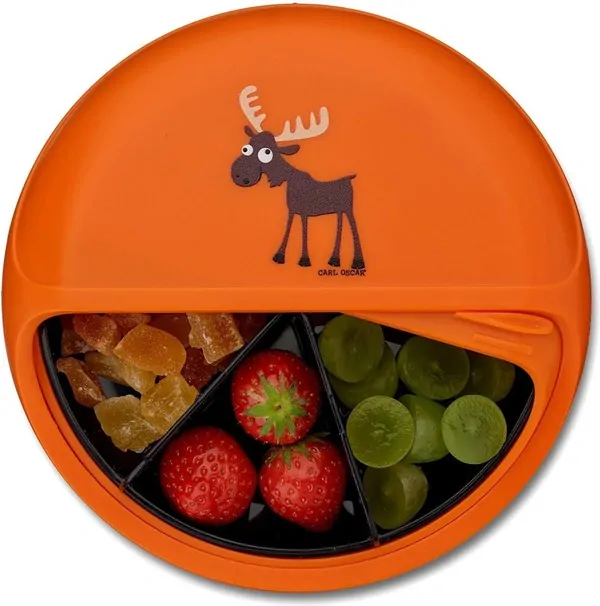 Desiatový box Snack Disc Carl Oscar - Orange