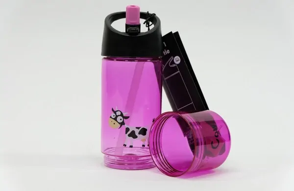 Fľaša na pitie 2v1 Carl Oscar - Purple