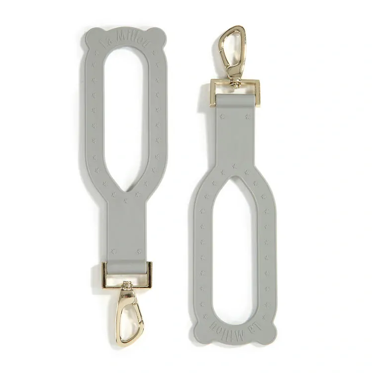 La Millou Úchyty ku kočíku - Grey / Gold