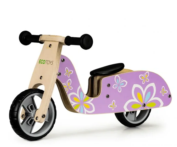 EcoToys - Drevené odrážadlo Butterfly