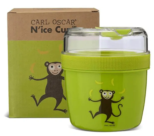Box N'ice Cup - L, Lunch Box s chladiacou časti - Lime