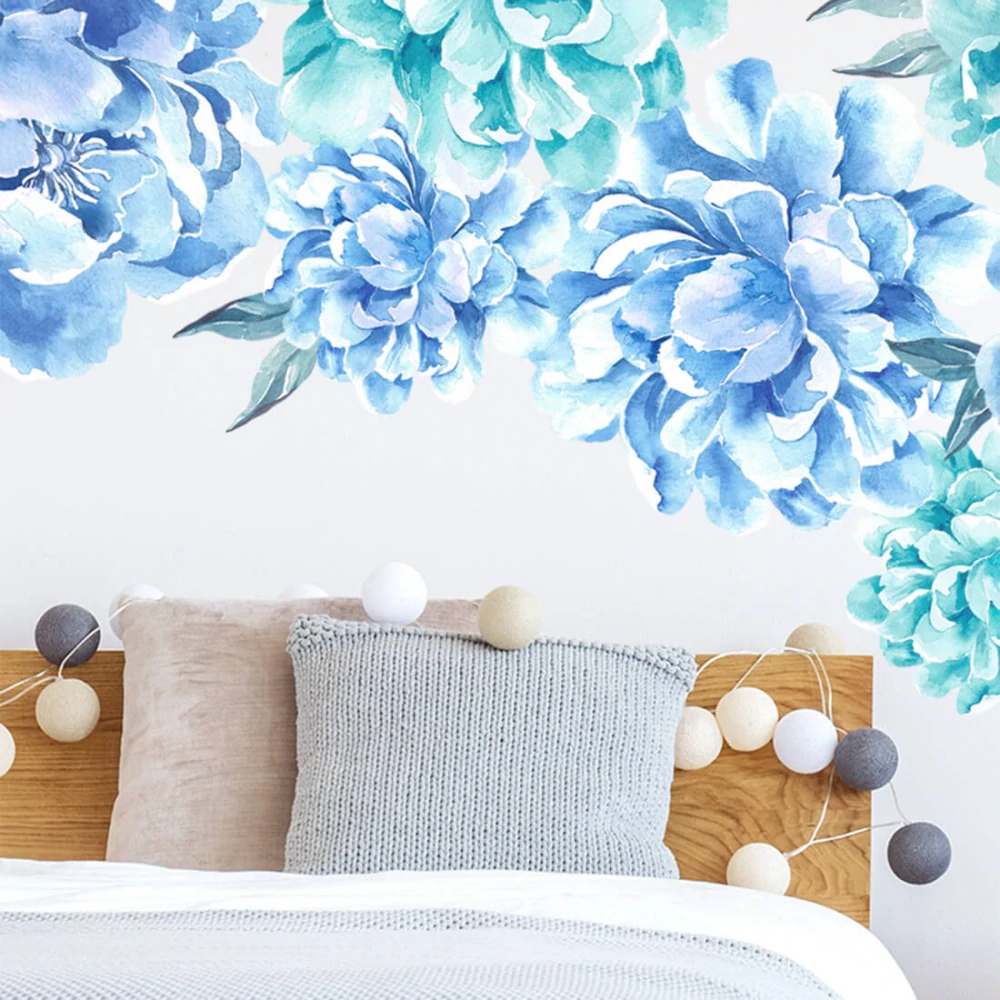 Samolepky na stenu - Pivonky, veľké 