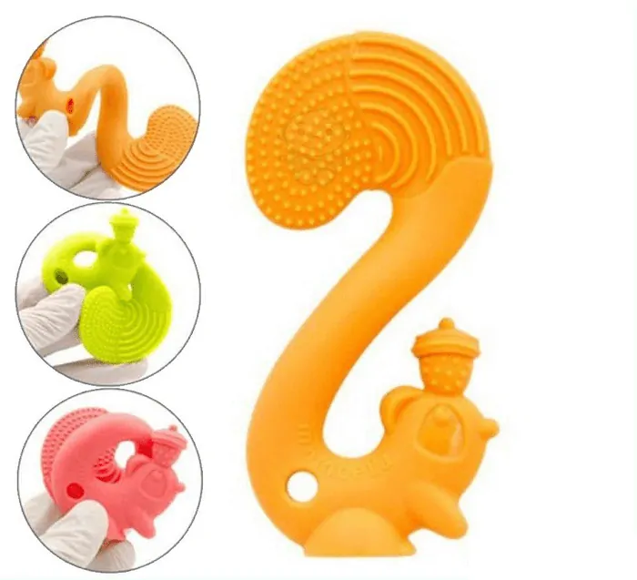 Hryzátko Mömbella Veverička - Orange