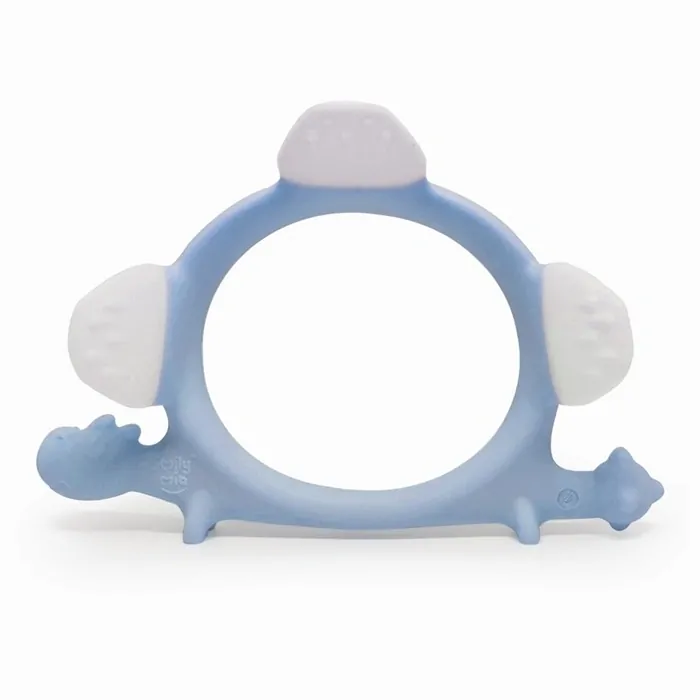 Hryzátko Smily Mia Dinosaurus - Light blue 