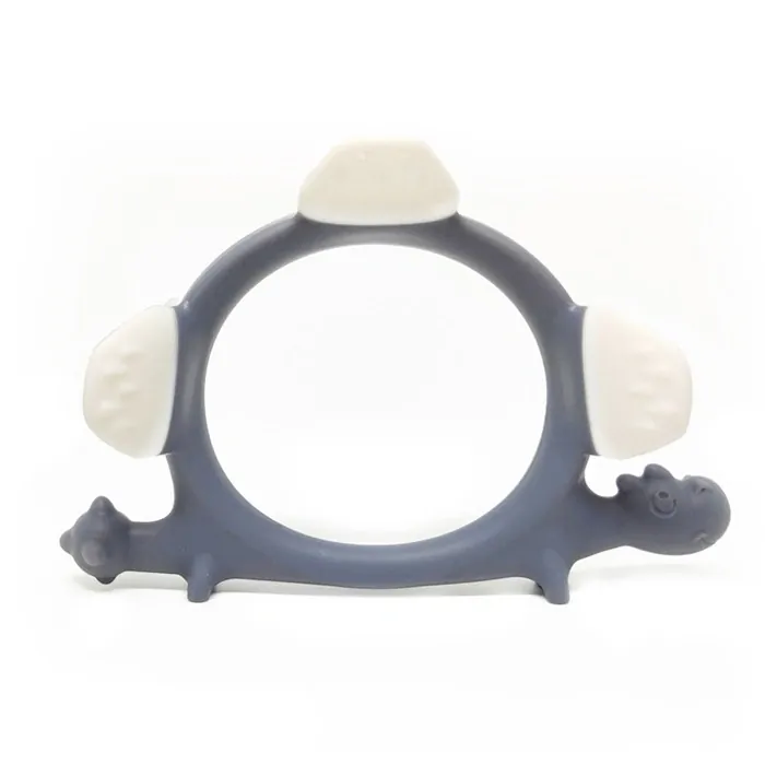 Hryzátko Smily Mia Dinosaurus - Grey