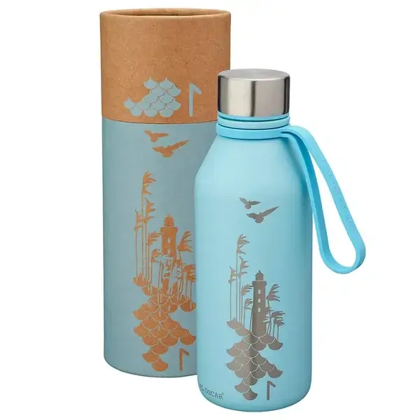 Nerezová termoska Carl Oscar Spirit TEMPflask 0,5 L - Blue/Flow