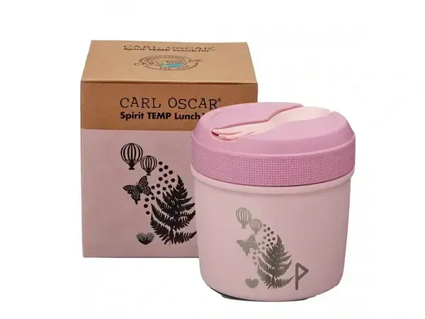 Cestovná vakuová nádoba Carl Oscar TEMP LunchJar Spirit 0,5 l - Pink/Passion