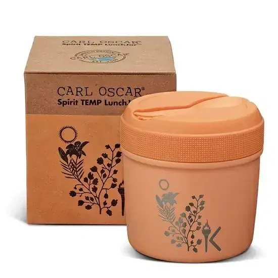 Cestovná vakuová nádoba Carl Oscar TEMP LunchJar Spirit 0,5 l - Orange/Energy