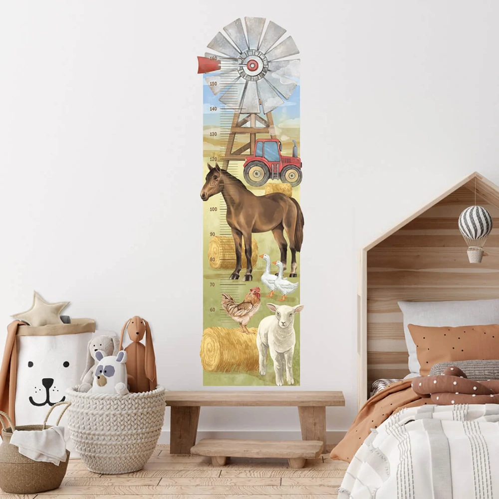 Samolepka na stenu meter - Farma