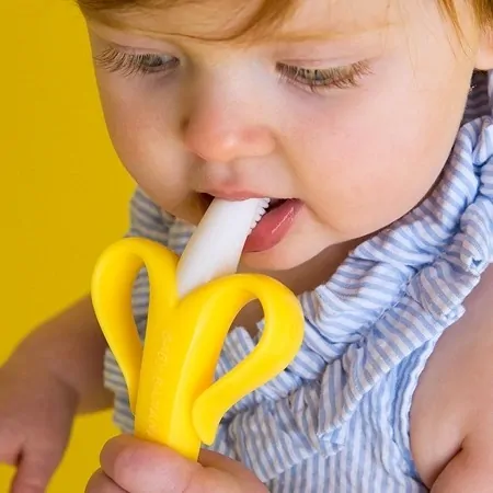 Tréningová zubná kefka Baby Banana - Banana