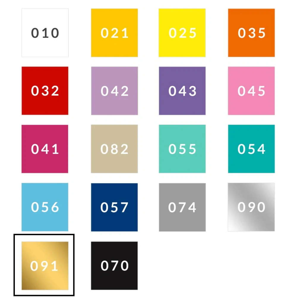 Samolepky na stenu - Veľké bodky 25 ks, zlaté