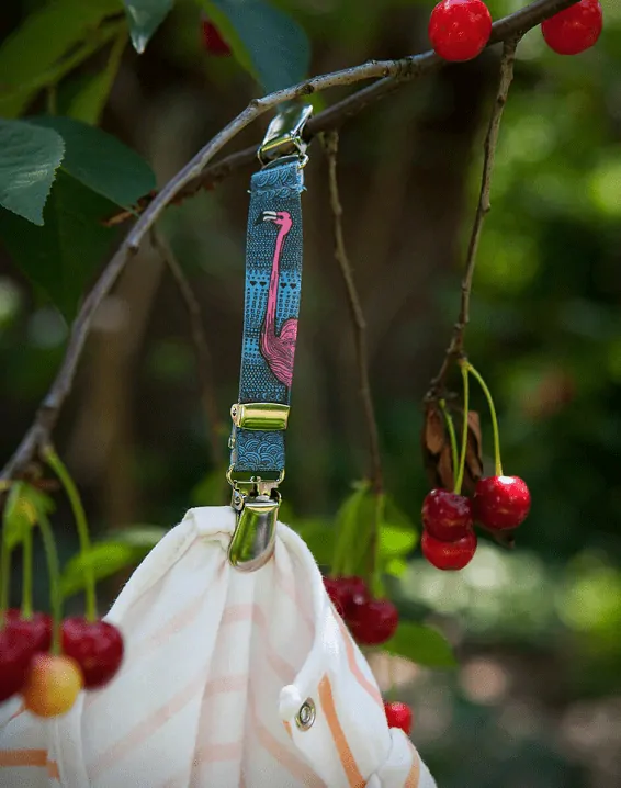 Lullalove - Multifunkčný škripec 2ks - granátové jablko