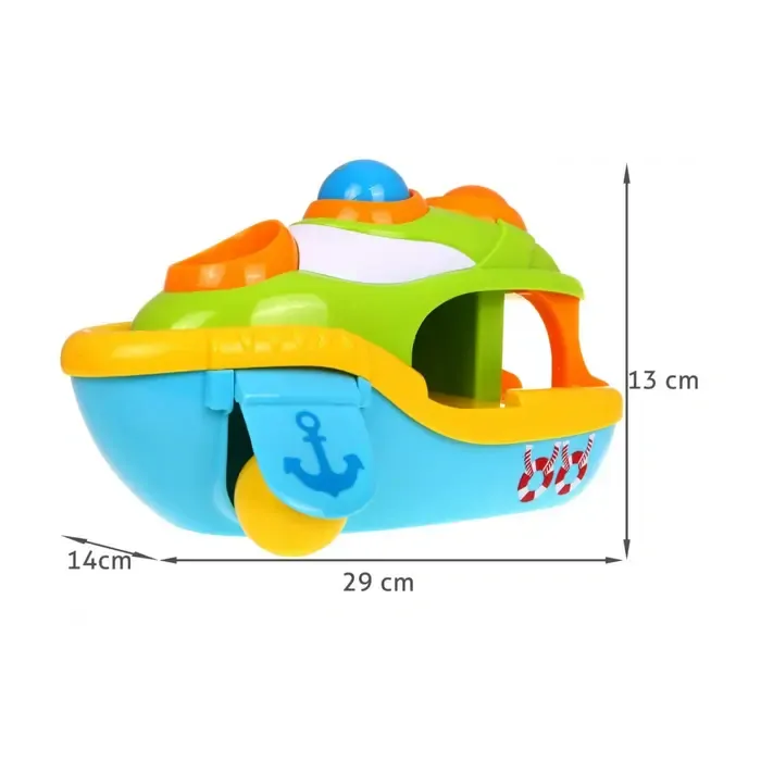 Loďka s kladivkom a loptičkami - so zvukmi a svetlami